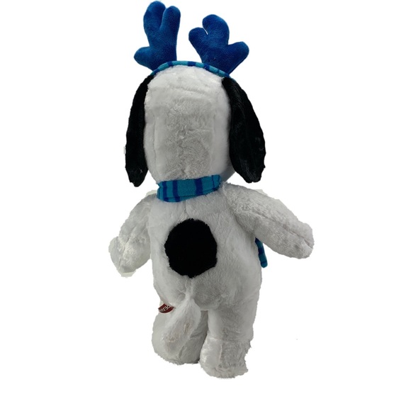 Snoopy Plush Standing Holiday Greeter Decoration - Picture 3 of 5